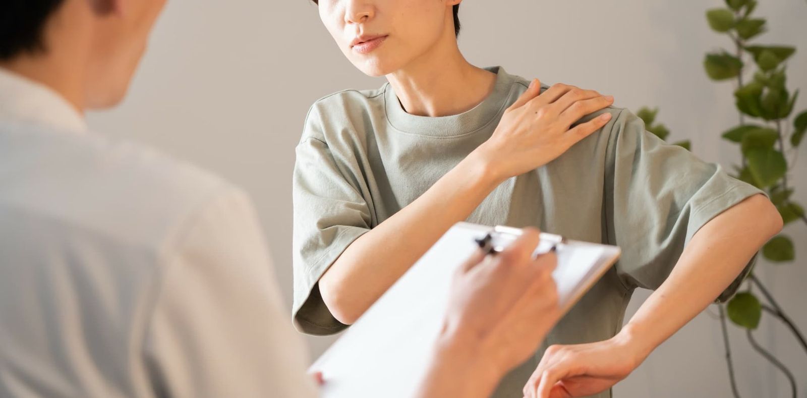 施術前のカウンセリング